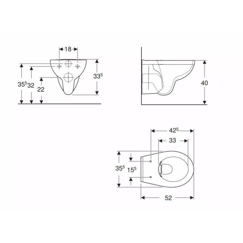 Miska WC Bezrantowa Rekord K93120000 Koło Miska WC Bezrantowa Rekord K93120000 Koło