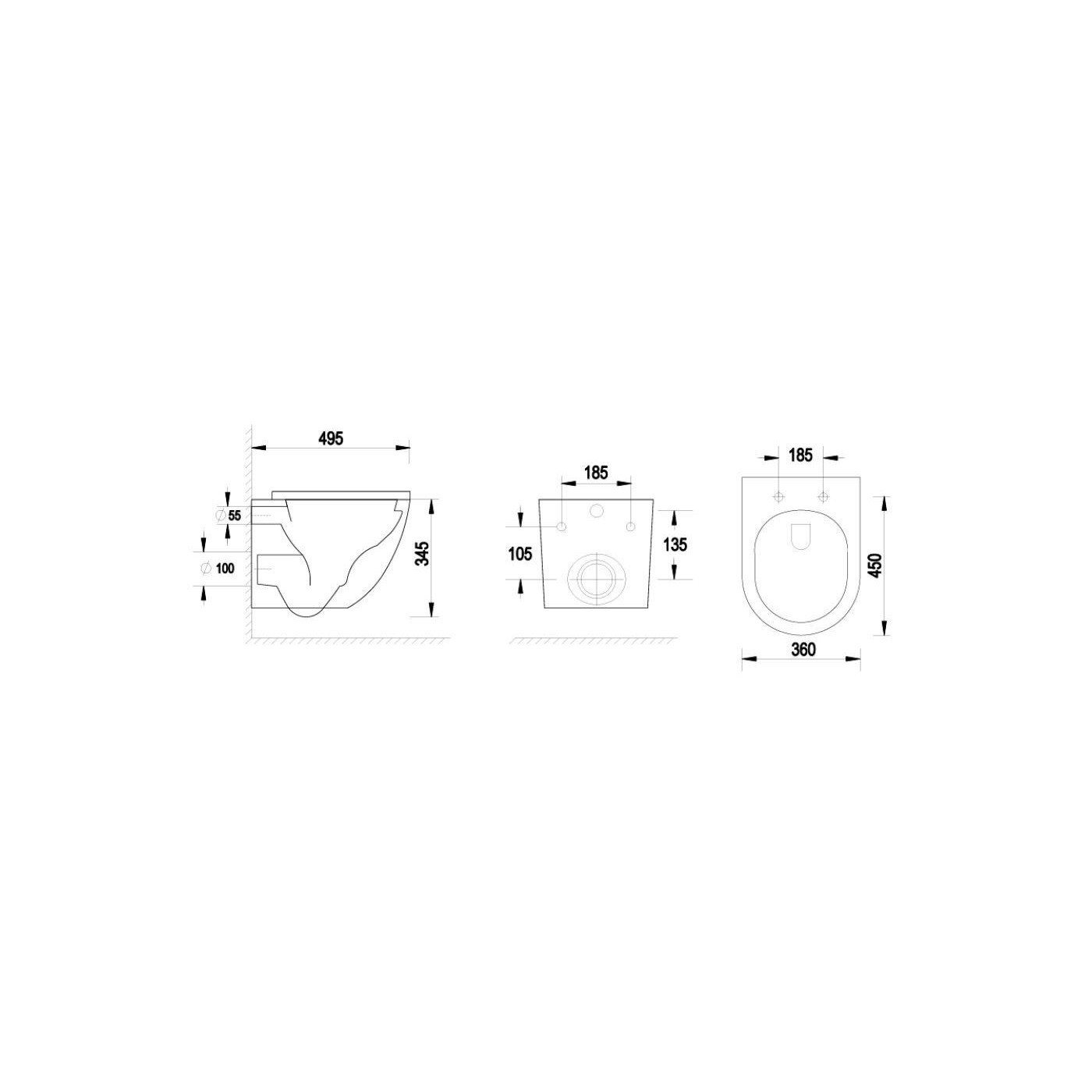 Miska WC Nox 1.0 Z Deską Wolnoopadającą Slim Biały 0114 Emporia Miska WC Nox 1.0 Z Deską Wolnoopadającą Slim Biały 0114 Emporia