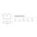 Umywalka Podblatowa Candera 56,5x40 CEEX.5121.565.WH Excellent Umywalka Podblatowa Candera 56,5x40 CEEX.5121.565.WH Excellent