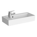 Umywalka Nablatowa Archiplan 60x28 Z Otworem Na Baterię Po Lewej Biała 7408B003-0052 Vitra Umywalka Nablatowa Archiplan 60x28 Z Otworem Na Baterię Po Lewej Biała 7408B003-0052 Vitra