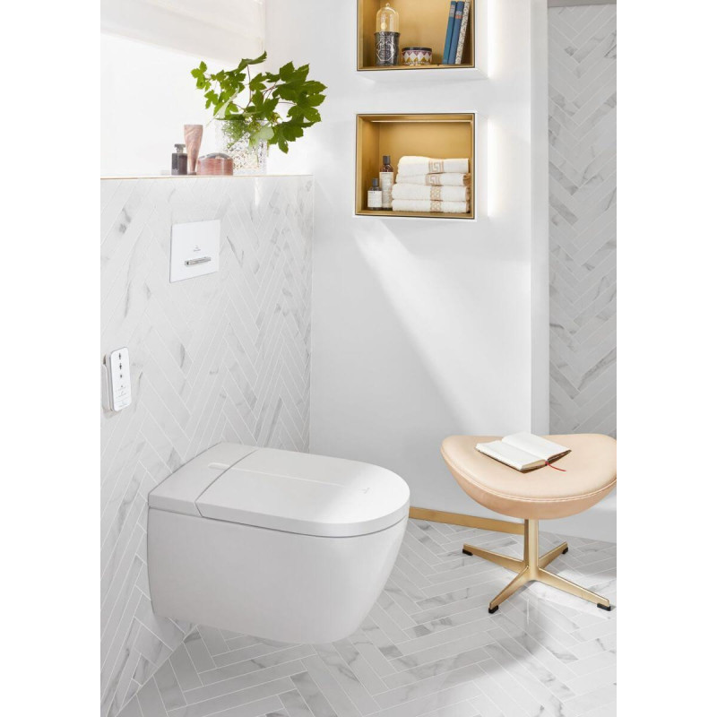 Toaleta Myjąca ViClean 38,5x59,5 CeramicPlus V0E100R1 Villeroy&Boch Toaleta Myjąca ViClean 38,5x59,5 CeramicPlus V0E100R1 Villeroy&Boch