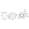 Toaleta Myjąca ViClean 38,5x59,5 CeramicPlus V0E100R1 Villeroy&Boch Toaleta Myjąca ViClean 38,5x59,5 CeramicPlus V0E100R1 Villeroy&Boch