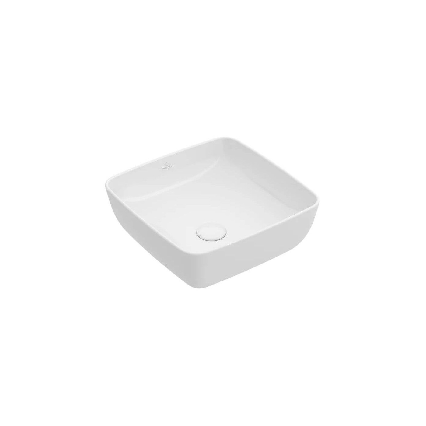 Umywalka Nablatowa Artis 410 x 410 CeramicPlus Weiss Alpin 417841R1 Villeroy&Boch Umywalka Nablatowa Artis 410 x 410 CeramicPlus Weiss Alpin 417841R1 Villeroy&Boch