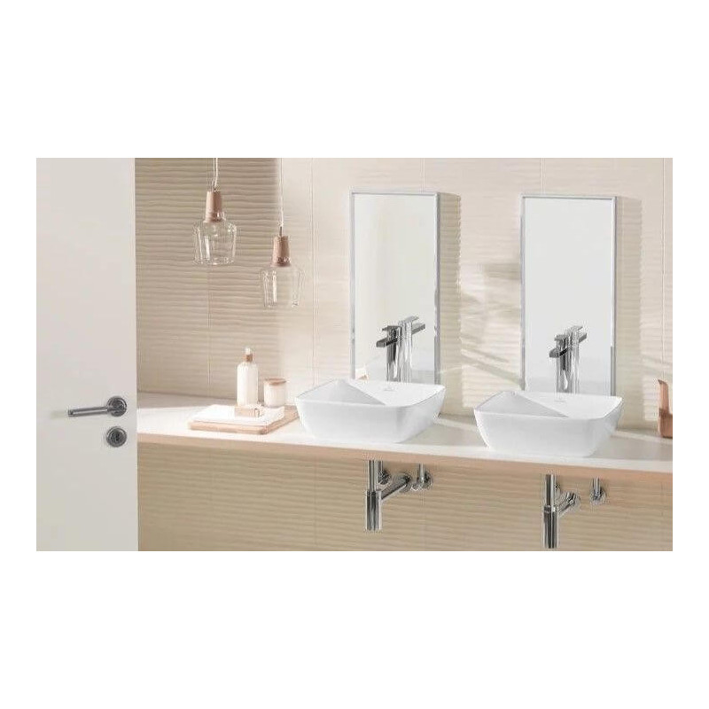 Umywalka Nablatowa Artis 410 x 410 CeramicPlus Weiss Alpin 417841R1 Villeroy&Boch Umywalka Nablatowa Artis 410 x 410 CeramicPlus Weiss Alpin 417841R1 Villeroy&Boch
