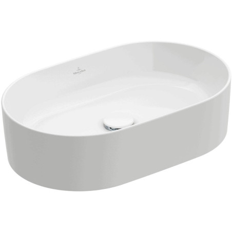 Umywalka Nablatowa Collaro 56x36 Weiss Alpin CeramicPlus 4A1956R1 Villeroy&Boch