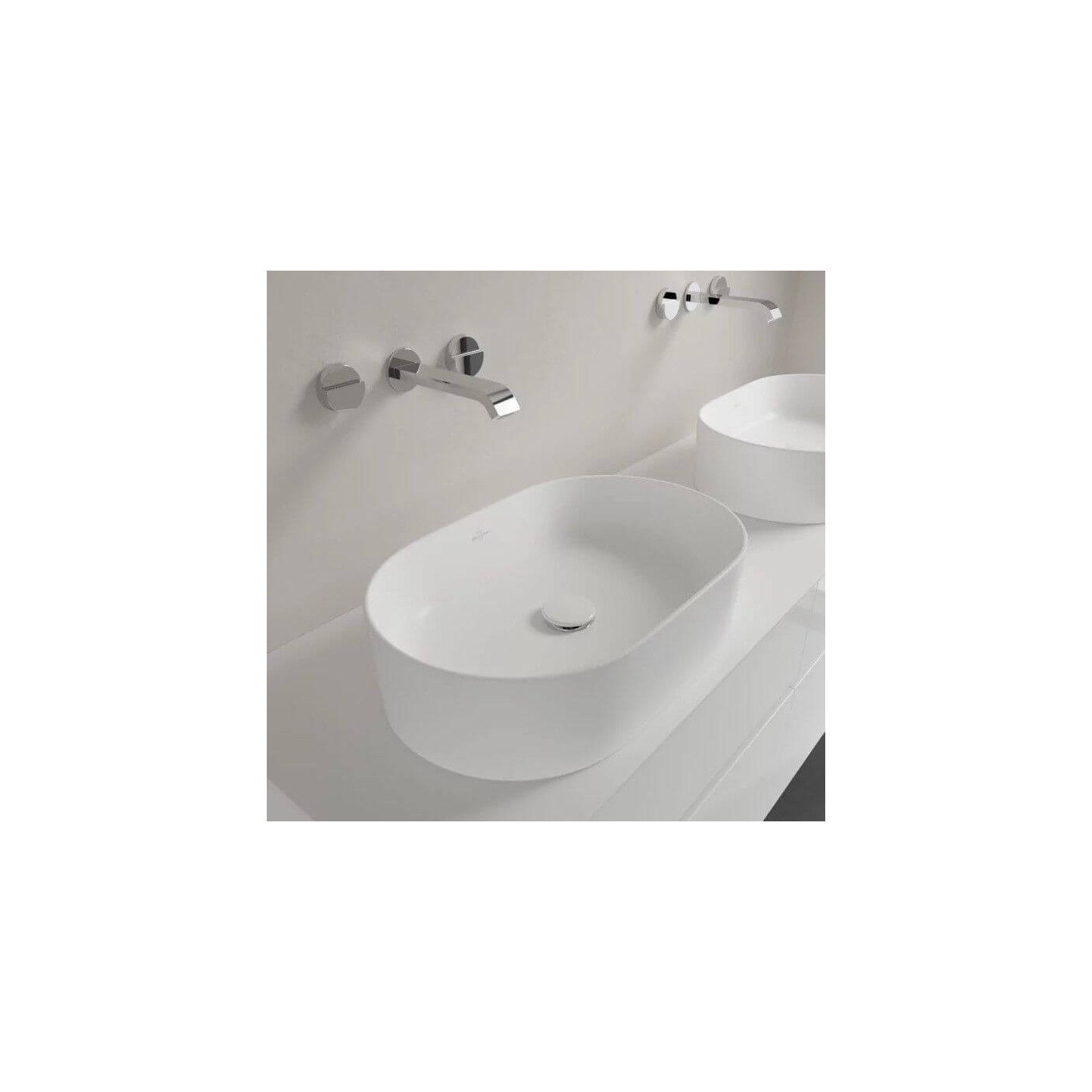 Umywalka Nablatowa Collaro 56x36 Weiss Alpin CeramicPlus 4A1956R1 Villeroy&Boch Umywalka Nablatowa Collaro 56x36 Weiss Alpin CeramicPlus 4A1956R1 Villeroy&Boch
