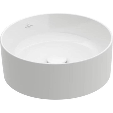 Umywalka Nablatowa Collaro 40x40 CeramicPlus Weiss Alpin 4A1840R1 Villeroy&Boch
