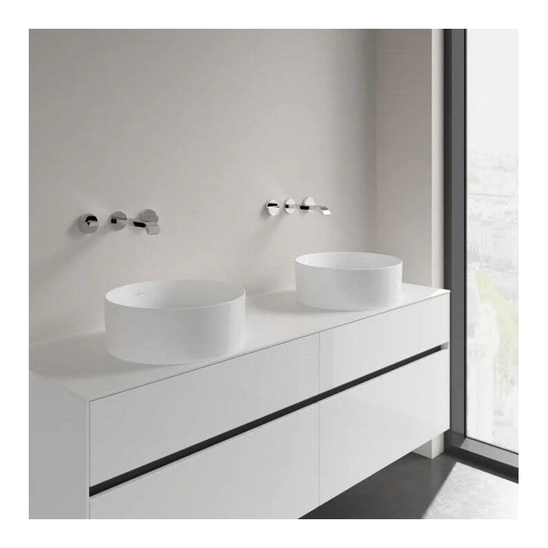 Umywalka Nablatowa Collaro 40x40 CeramicPlus Weiss Alpin 4A1840R1 Villeroy&Boch Umywalka Nablatowa Collaro 40x40 CeramicPlus Weiss Alpin 4A1840R1 Villeroy&Boch