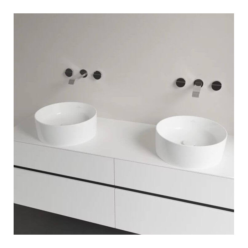 Umywalka Nablatowa Collaro 40x40 CeramicPlus Weiss Alpin 4A1840R1 Villeroy&Boch Umywalka Nablatowa Collaro 40x40 CeramicPlus Weiss Alpin 4A1840R1 Villeroy&Boch