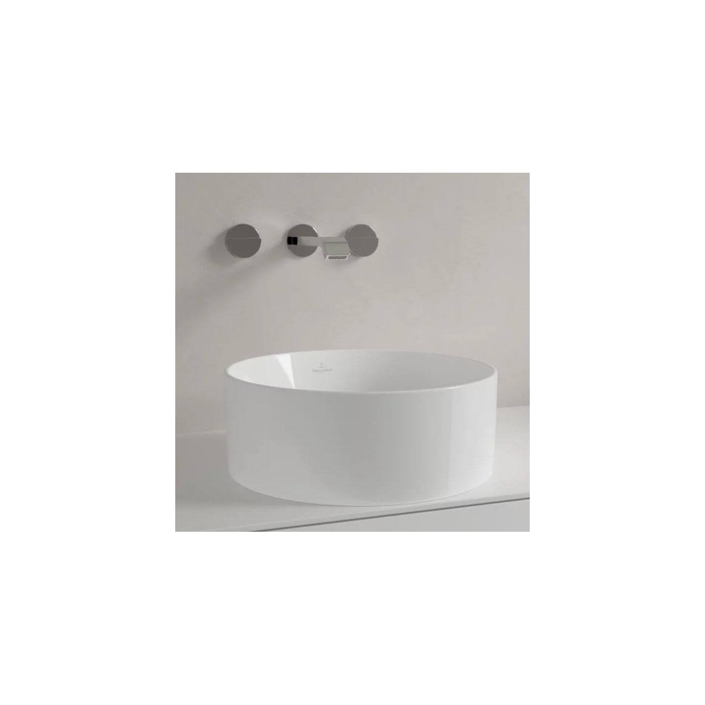 Umywalka Nablatowa Collaro 40x40 CeramicPlus Weiss Alpin 4A1840R1 Villeroy&Boch Umywalka Nablatowa Collaro 40x40 CeramicPlus Weiss Alpin 4A1840R1 Villeroy&Boch