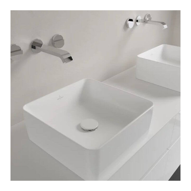 Umywalka Nablatowa Collaro 38x38 CeramicPlus Weiss Alpin 4A2138R1 Villeroy&Boch Umywalka Nablatowa Collaro 38x38 CeramicPlus Weiss Alpin 4A2138R1 Villeroy&Boch