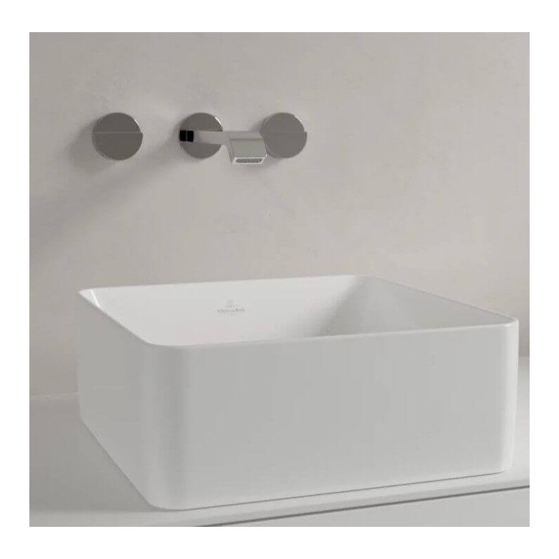 Umywalka Nablatowa Collaro 38x38 CeramicPlus Weiss Alpin 4A2138R1 Villeroy&Boch Umywalka Nablatowa Collaro 38x38 CeramicPlus Weiss Alpin 4A2138R1 Villeroy&Boch