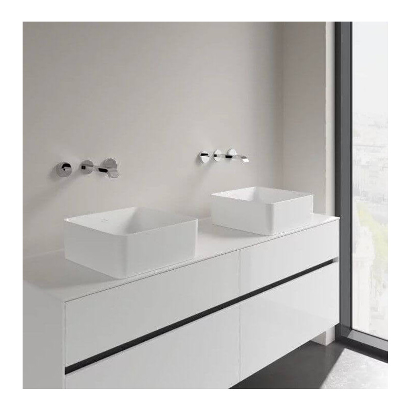 Umywalka Nablatowa Collaro 38x38 CeramicPlus Weiss Alpin 4A2138R1 Villeroy&Boch Umywalka Nablatowa Collaro 38x38 CeramicPlus Weiss Alpin 4A2138R1 Villeroy&Boch