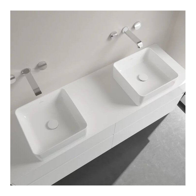 Umywalka Nablatowa Collaro 38x38 CeramicPlus Weiss Alpin 4A2138R1 Villeroy&Boch Umywalka Nablatowa Collaro 38x38 CeramicPlus Weiss Alpin 4A2138R1 Villeroy&Boch