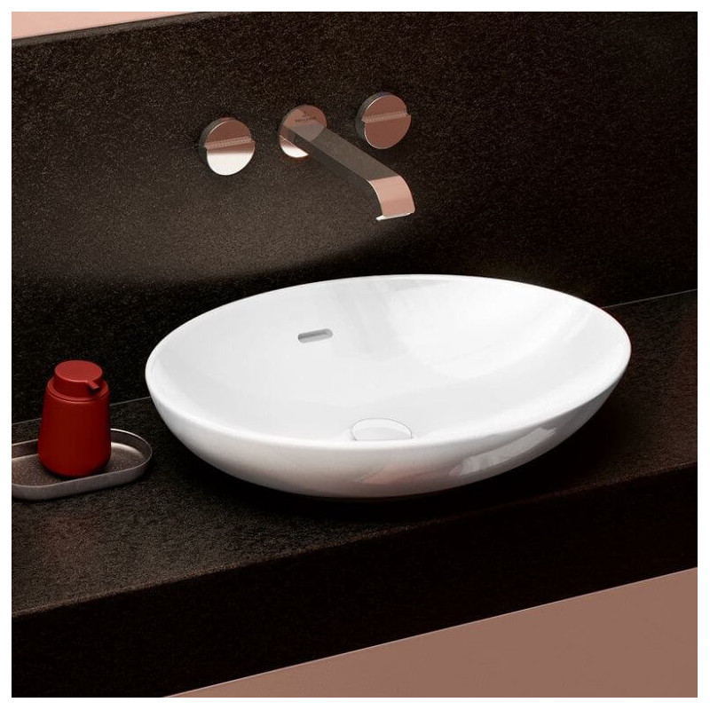 Umywalka Nablatowa Loop&Friends 56x38 CeramicPlus Weiss Alpin 4A4700R1 Villeroy&Boch Umywalka Nablatowa Loop&Friends 56x38 CeramicPlus Weiss Alpin 4A4700R1 Villeroy&Boch