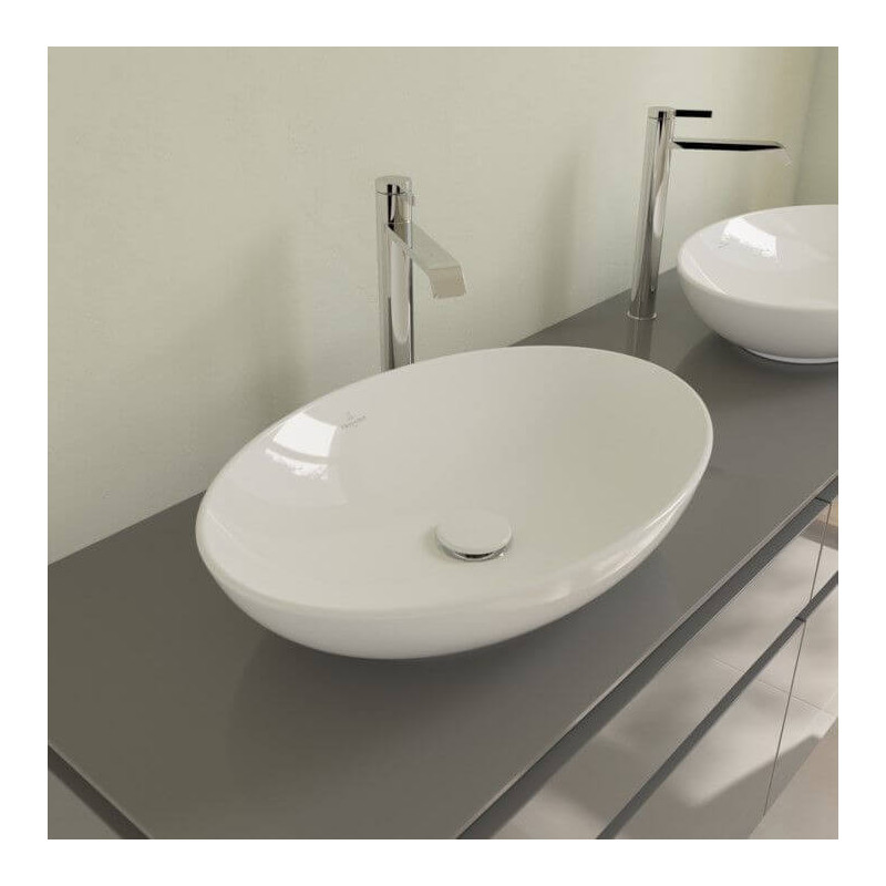 Umywalka Nablatowa Loop&Friends 56x38 Weiss Alpin 4A470101 Villeroy&Boch Umywalka Nablatowa Loop&Friends 56x38 Weiss Alpin 4A470101 Villeroy&Boch