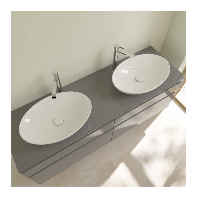 Umywalka Nablatowa Loop&Friends 56x38 Weiss Alpin 4A470101 Villeroy&Boch Umywalka Nablatowa Loop&Friends 56x38 Weiss Alpin 4A470101 Villeroy&Boch