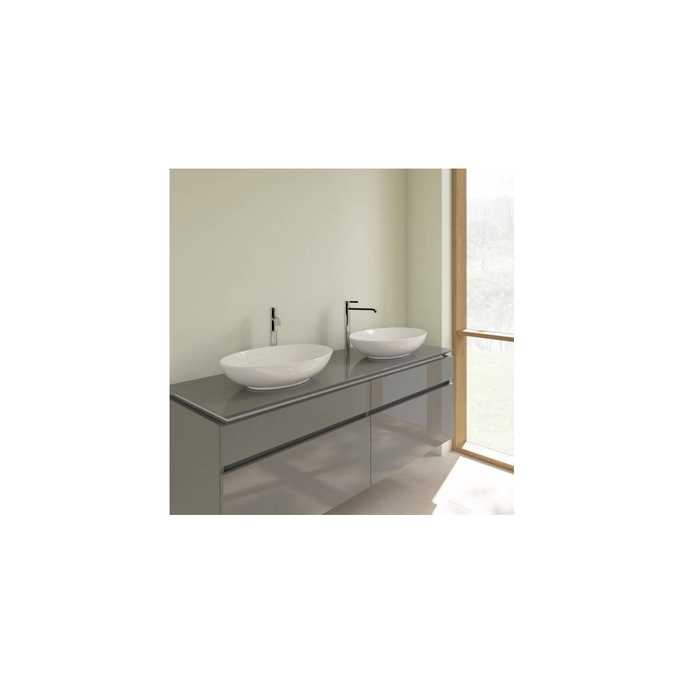 Umywalka Nablatowa Loop&Friends 62x42 Weiss Alpin 4A480101 Villeroy&Boch Umywalka Nablatowa Loop&Friends 62x42 Weiss Alpin 4A480101 Villeroy&Boch