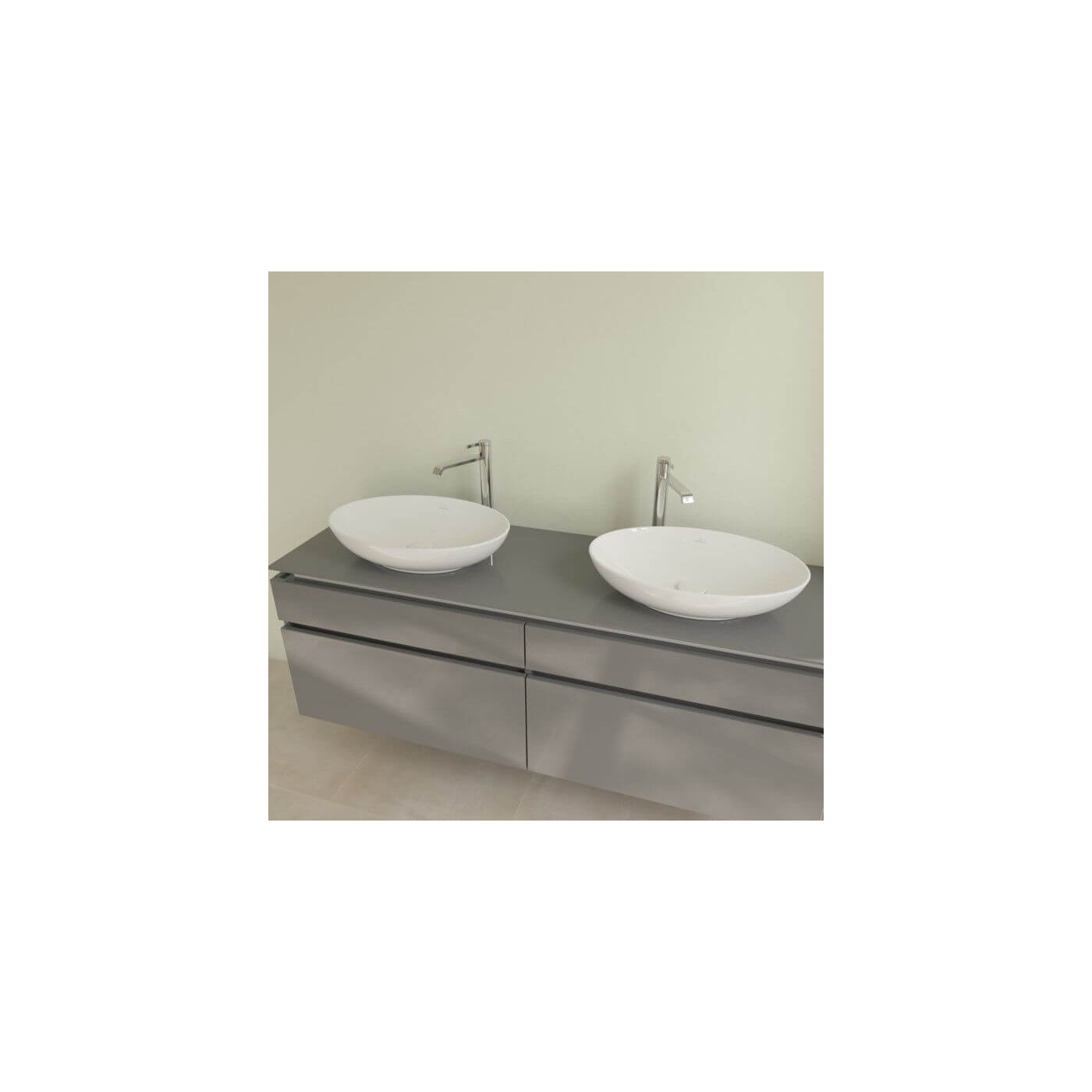 Umywalka Nablatowa Loop&Friends 62x42 Weiss Alpin 4A480101 Villeroy&Boch Umywalka Nablatowa Loop&Friends 62x42 Weiss Alpin 4A480101 Villeroy&Boch