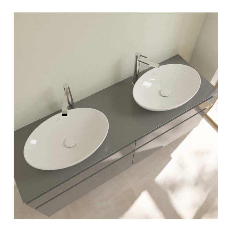 Umywalka Nablatowa Loop&Friends 62x42 Weiss Alpin 4A480101 Villeroy&Boch Umywalka Nablatowa Loop&Friends 62x42 Weiss Alpin 4A480101 Villeroy&Boch