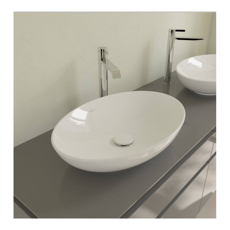 Umywalka Nablatowa Loop&Friends 62x42 CeramicPlus Weiss Alpin 4A4801R1 Villeroy&Boch Umywalka Nablatowa Loop&Friends 62x42 CeramicPlus Weiss Alpin 4A4801R1 Villeroy&Boch