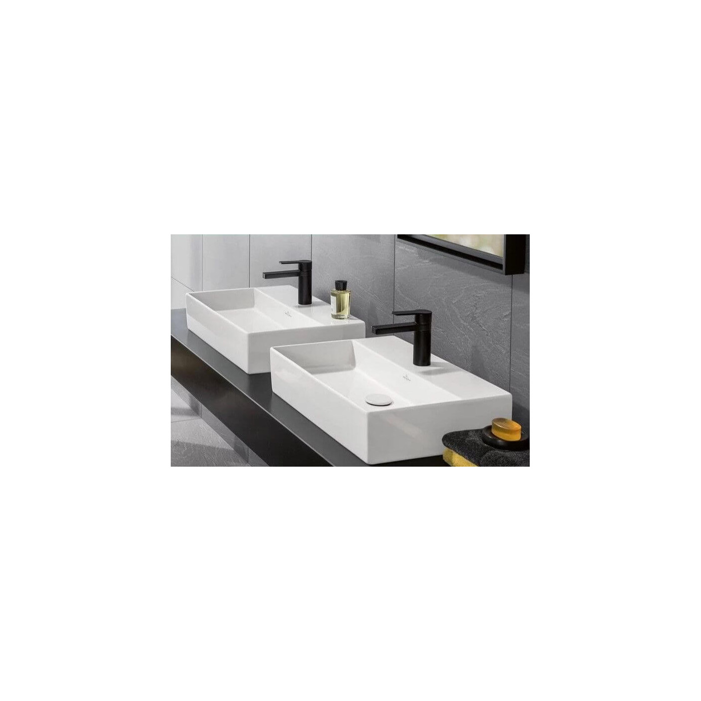 Umywalka Nablatowa Memento 2.0 60x42 Weiss Alpin 4A076001 Villeroy&Boch Umywalka Nablatowa Memento 2.0 60x42 Weiss Alpin 4A076001 Villeroy&Boch