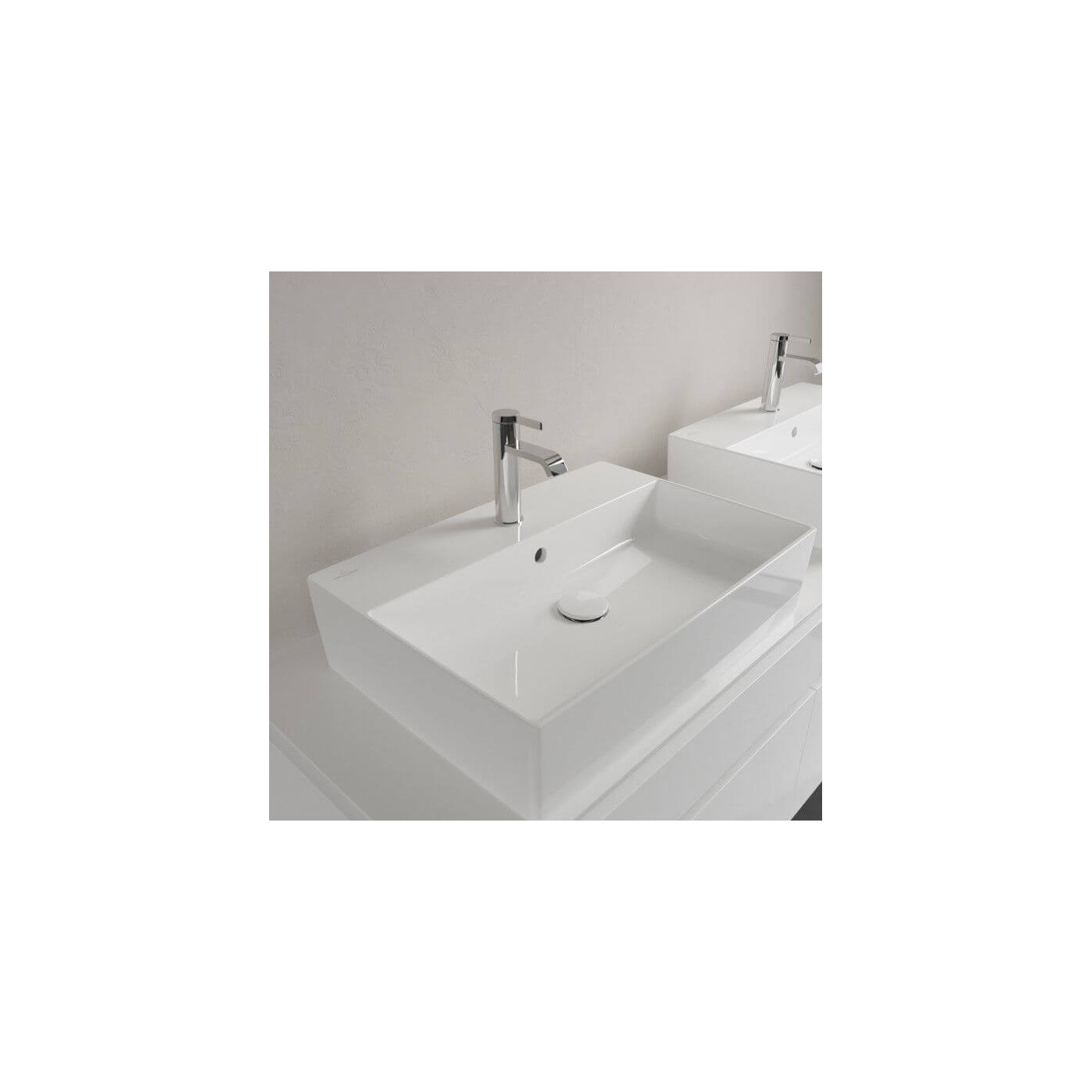Umywalka Nablatowa Memento 2.0 60x42 Weiss Alpin 4A226G01 Villeroy&Boch Umywalka Nablatowa Memento 2.0 60x42 Weiss Alpin 4A226G01 Villeroy&Boch