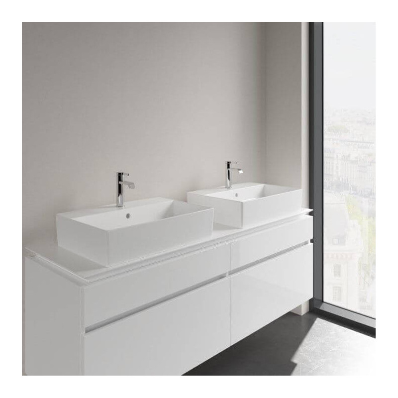Umywalka Nablatowa Memento 2.0 60x42 Weiss Alpin 4A226G01 Villeroy&Boch Umywalka Nablatowa Memento 2.0 60x42 Weiss Alpin 4A226G01 Villeroy&Boch