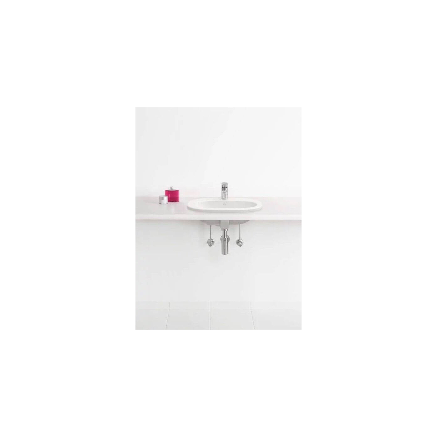 Umywalka Wpuszczana W Blat O.Novo 56x40 CeramicPlus Weiss Alpin 416156R1 Villeroy&Boch Umywalka Wpuszczana W Blat O.Novo 56x40 CeramicPlus Weiss Alpin 416156R1 Villeroy&Boch