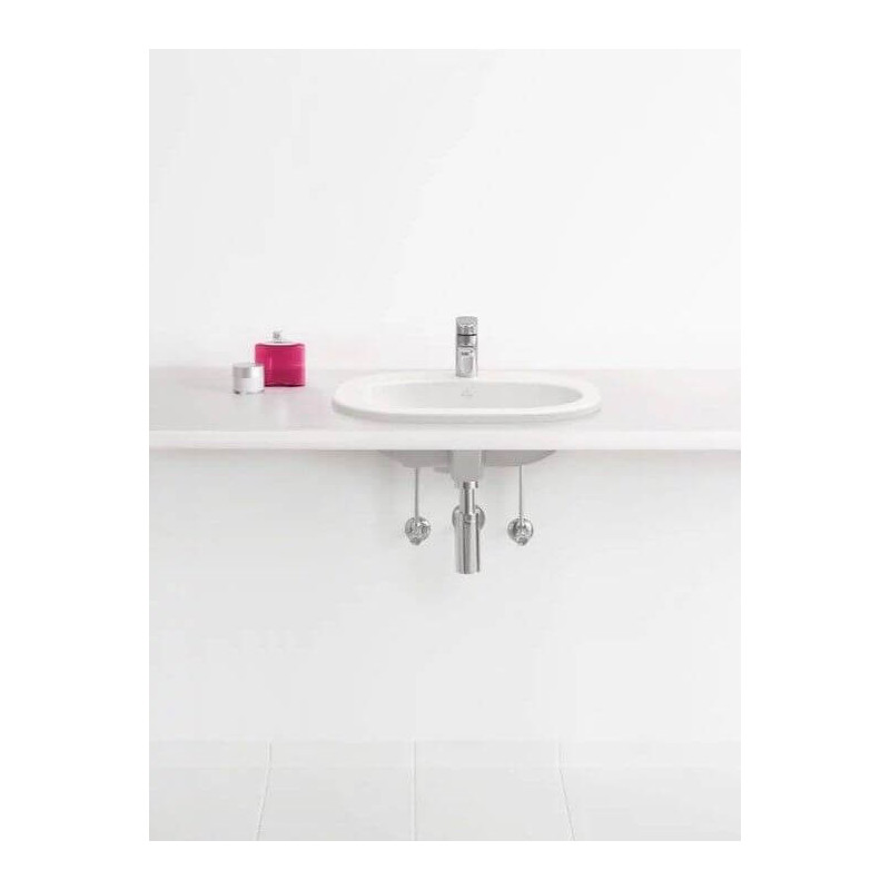Umywalka Wpuszczana W Blat O.Novo 56x40 CeramicPlus Weiss Alpin 416156R1 Villeroy&Boch Umywalka Wpuszczana W Blat O.Novo 56x40 CeramicPlus Weiss Alpin 416156R1 Villeroy&Boch