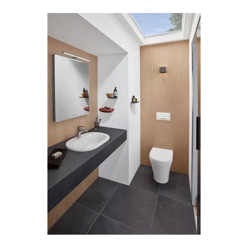 Umywalka Wpuszczana W Blat O.Novo 56x40 CeramicPlus Weiss Alpin 416156R1 Villeroy&Boch Umywalka Wpuszczana W Blat O.Novo 56x40 CeramicPlus Weiss Alpin 416156R1 Villeroy&Boch