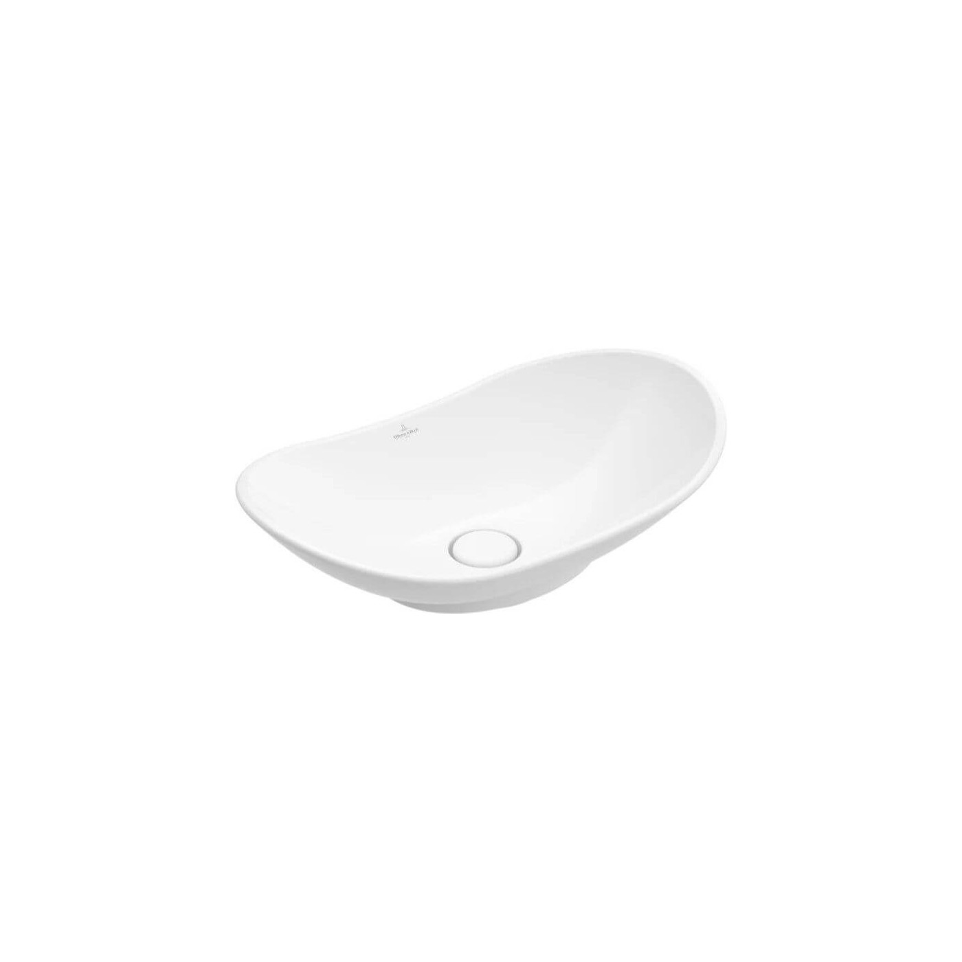 Umywalka Nablatowa My Nature 61x36 CeramicPlus Weiss Alpin 411060R1 Villeroy&Boch Umywalka Nablatowa My Nature 61x36 CeramicPlus Weiss Alpin 411060R1 Villeroy&Boch
