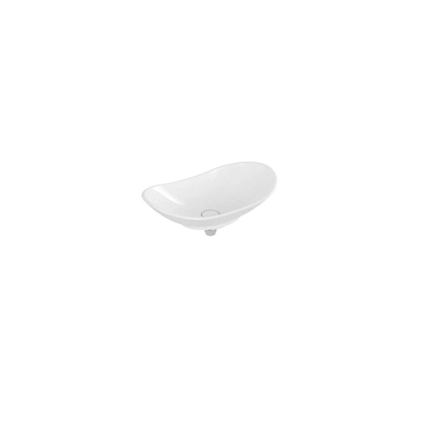 Umywalka Nablatowa My Nature 61x36 CeramicPlus Weiss Alpin 411060R1 Villeroy&Boch Umywalka Nablatowa My Nature 61x36 CeramicPlus Weiss Alpin 411060R1 Villeroy&Boch