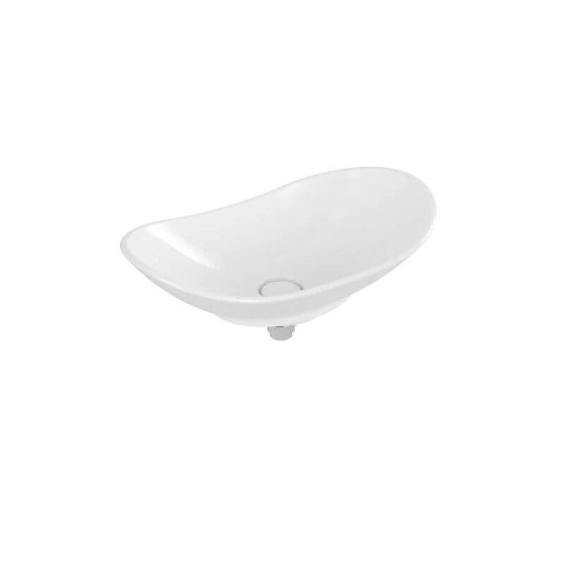 Umywalka Nablatowa My Nature 61x36 CeramicPlus Weiss Alpin 411060R1 Villeroy&Boch Umywalka Nablatowa My Nature 61x36 CeramicPlus Weiss Alpin 411060R1 Villeroy&Boch