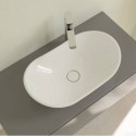 Umywalka Nablatowa My Nature 61x36 CeramicPlus Weiss Alpin 411060R1 Villeroy&Boch Umywalka Nablatowa My Nature 61x36 CeramicPlus Weiss Alpin 411060R1 Villeroy&Boch