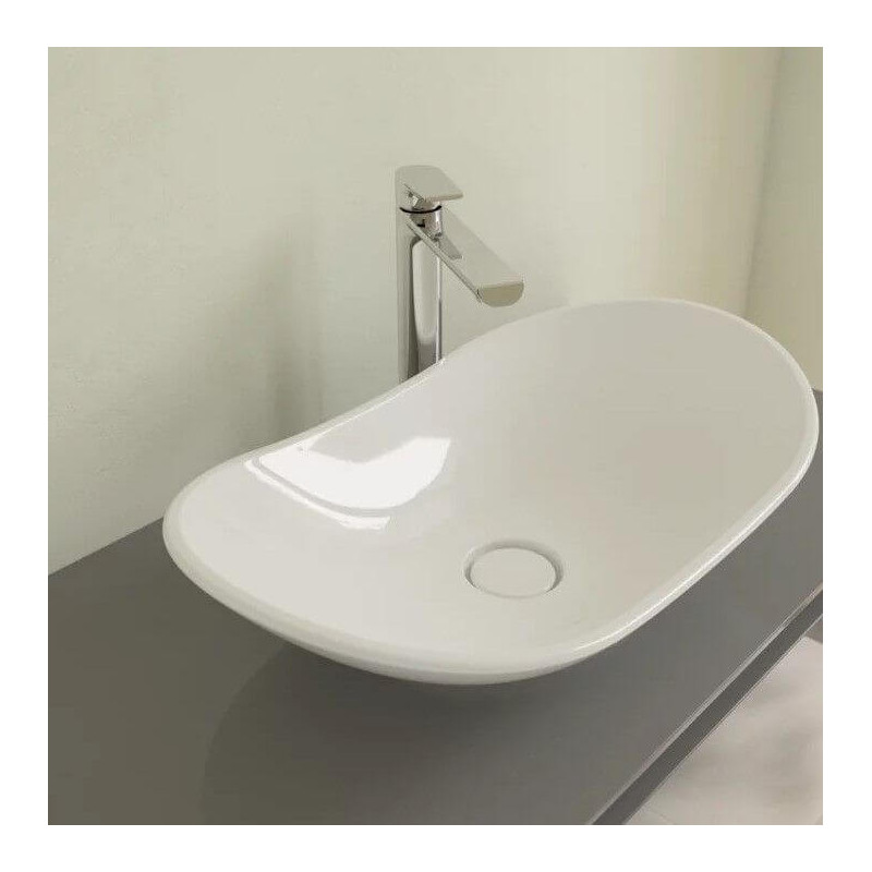 Umywalka Nablatowa My Nature 61x36 CeramicPlus Weiss Alpin 411060R1 Villeroy&Boch Umywalka Nablatowa My Nature 61x36 CeramicPlus Weiss Alpin 411060R1 Villeroy&Boch