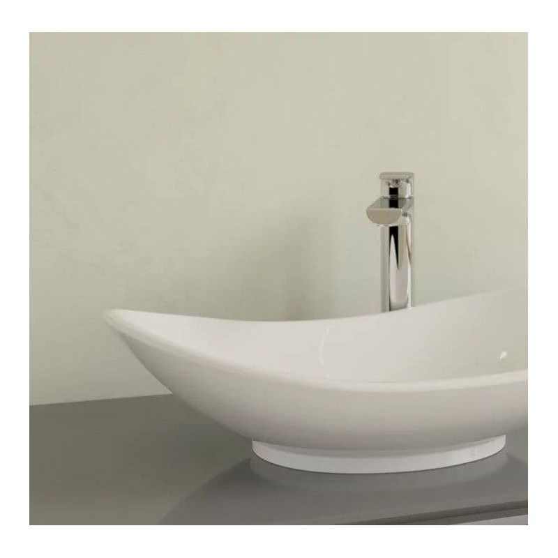 Umywalka Nablatowa My Nature 61x36 CeramicPlus Weiss Alpin 411060R1 Villeroy&Boch Umywalka Nablatowa My Nature 61x36 CeramicPlus Weiss Alpin 411060R1 Villeroy&Boch