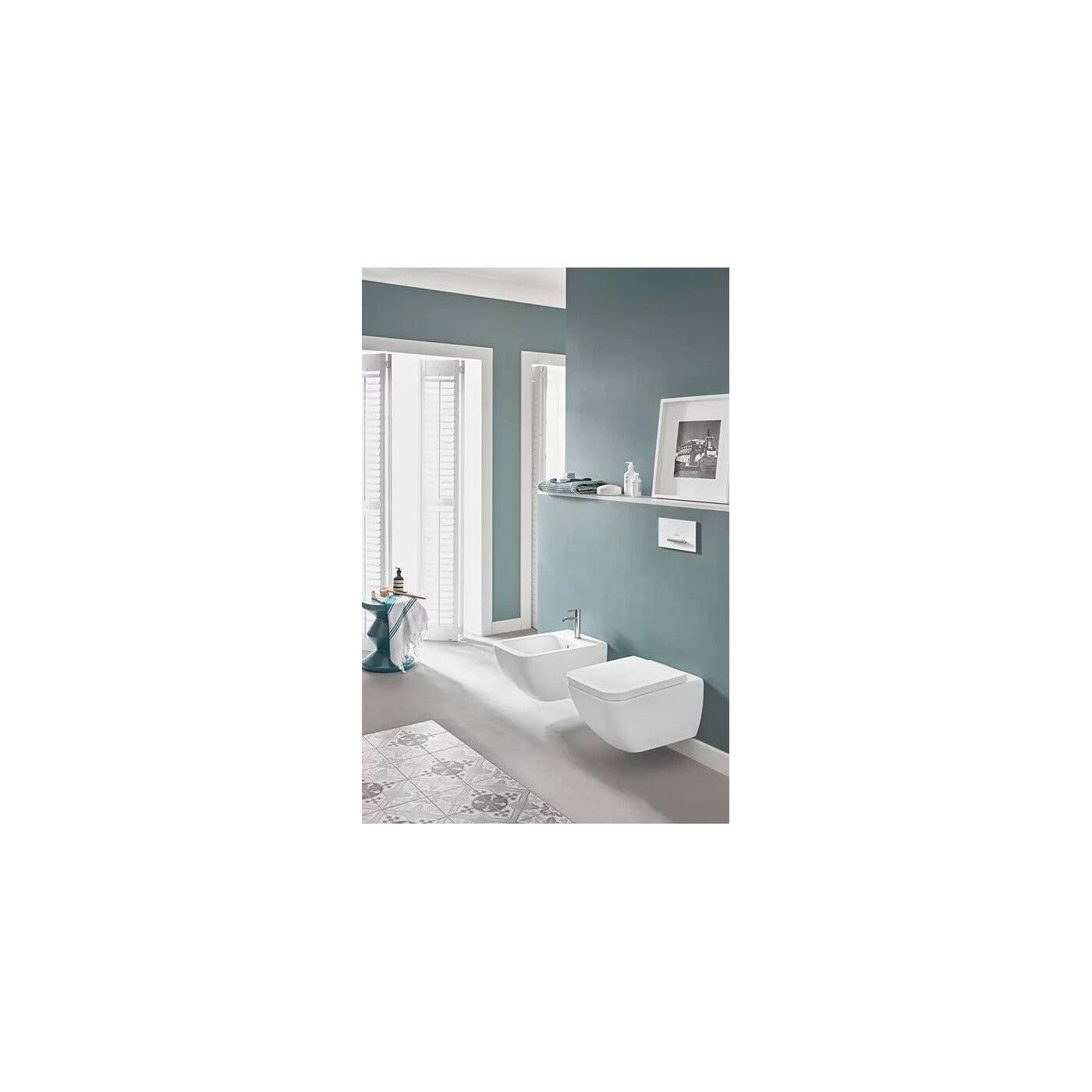 Bidet Wiszący Venticello 37,5x56 CeramicPlus Weiss Alpin 441100R1 Villeroy&Boch Bidet Wiszący Venticello 37,5x56 CeramicPlus Weiss Alpin 441100R1 Villeroy&Boch