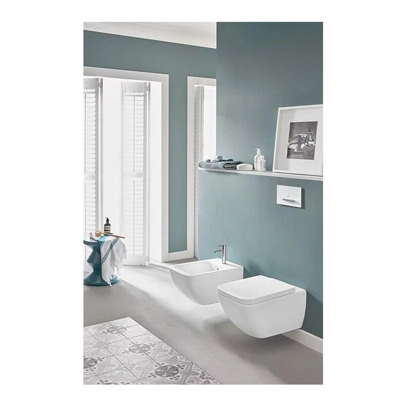Bidet Wiszący Venticello 37,5x56 CeramicPlus Weiss Alpin 441100R1 Villeroy&Boch Bidet Wiszący Venticello 37,5x56 CeramicPlus Weiss Alpin 441100R1 Villeroy&Boch
