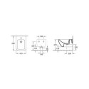 Bidet Wiszący Venticello 37,5x56 CeramicPlus Weiss Alpin 441100R1 Villeroy&Boch Bidet Wiszący Venticello 37,5x56 CeramicPlus Weiss Alpin 441100R1 Villeroy&Boch