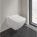Miska WC Venticello Z Deską Wolnoopadającą CeramicPlus Weiss Alpin 4611RSR1 Villeroy&Boch Miska WC Venticello Z Deską Wolnoopadającą CeramicPlus Weiss Alpin 4611RSR1 Villeroy&Boch