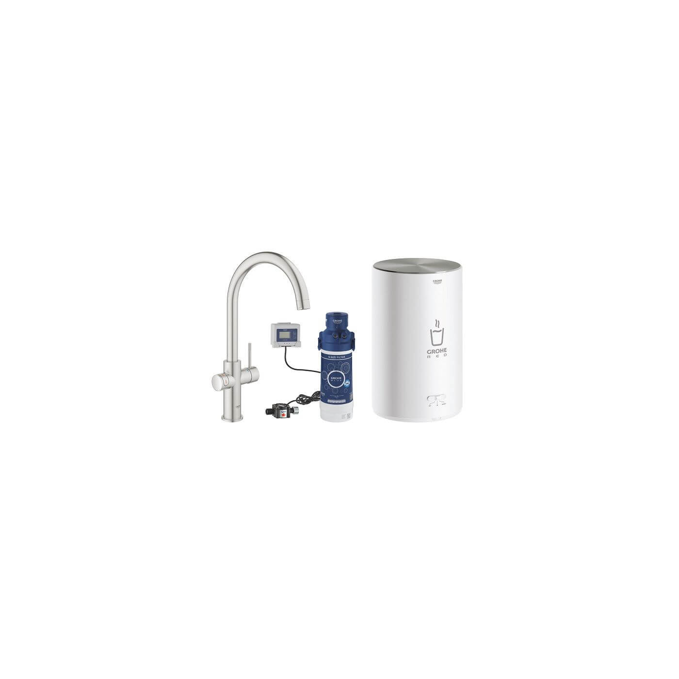 Wylewka I Bojler W Rozmiarze M GROHE Red Duo Stal Nierdzewna 30083DC1 Grohe Wylewka I Bojler W Rozmiarze M GROHE Red Duo Stal Nierdzewna 30083DC1 Grohe