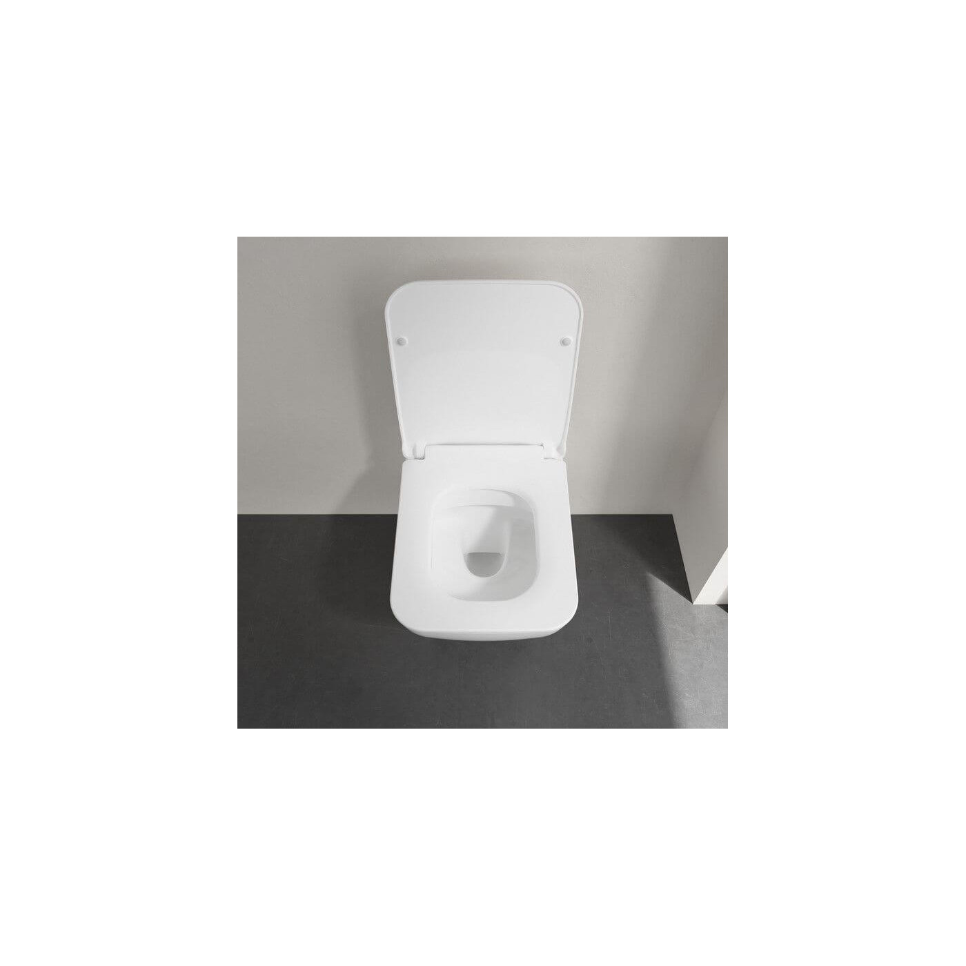 Miska WC Venticello Z Deską Wolnoopadającą Weiss Alpin 4611RL01 Villeroy&Boch Miska WC Venticello Z Deską Wolnoopadającą Weiss Alpin 4611RL01 Villeroy&Boch