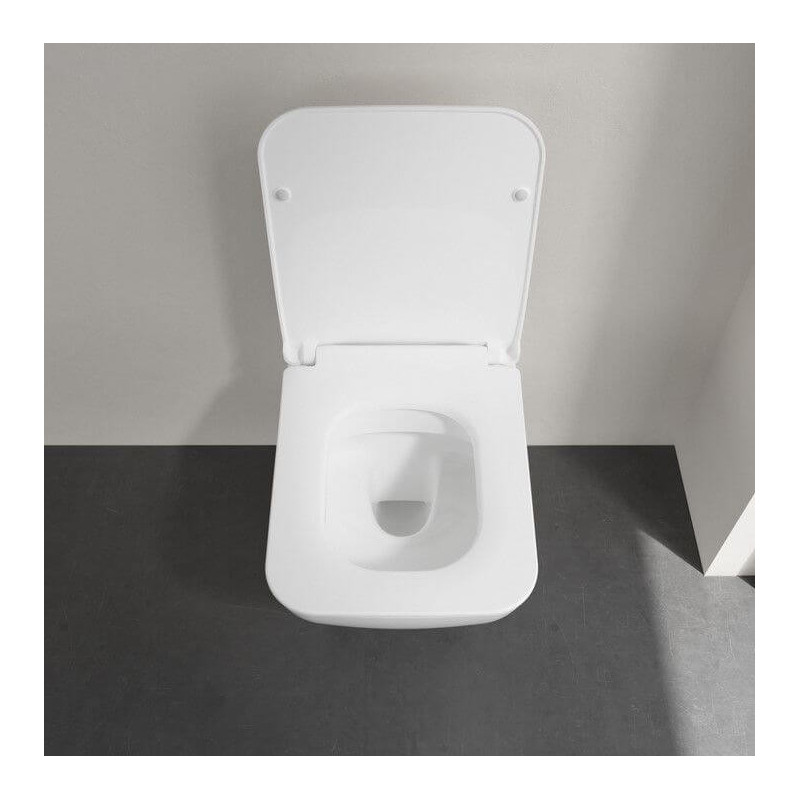 Miska WC Venticello Z Deską Wolnoopadającą Weiss Alpin 4611RL01 Villeroy&Boch Miska WC Venticello Z Deską Wolnoopadającą Weiss Alpin 4611RL01 Villeroy&Boch