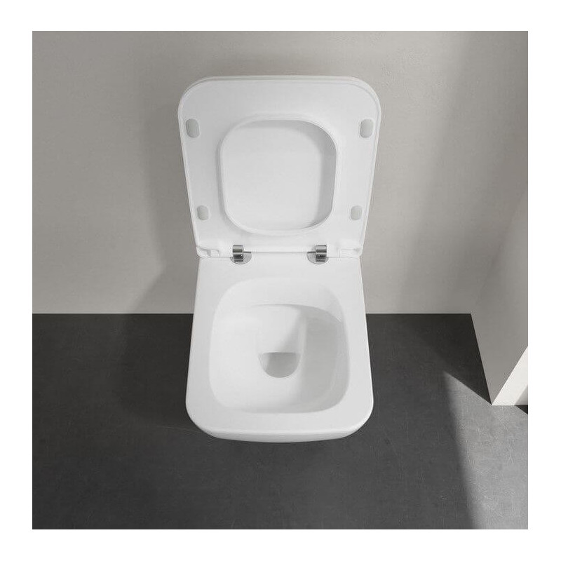 Miska WC Venticello Z Deską Wolnoopadającą Weiss Alpin 4611RL01 Villeroy&Boch Miska WC Venticello Z Deską Wolnoopadającą Weiss Alpin 4611RL01 Villeroy&Boch