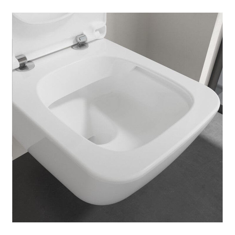 Miska WC Venticello Z Deską Wolnoopadającą Weiss Alpin 4611RL01 Villeroy&Boch Miska WC Venticello Z Deską Wolnoopadającą Weiss Alpin 4611RL01 Villeroy&Boch