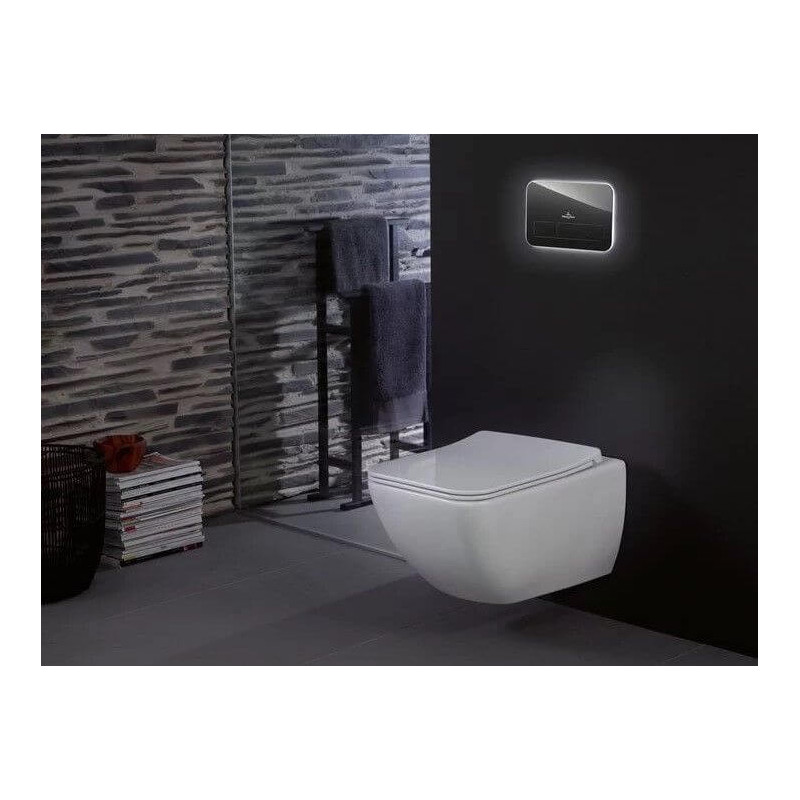 Miska WC Venticello Z Deską Wolnoopadającą Weiss Alpin 4611RL01 Villeroy&Boch Miska WC Venticello Z Deską Wolnoopadającą Weiss Alpin 4611RL01 Villeroy&Boch