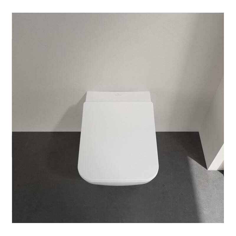 Miska WC Venticello Z Deską Wolnoopadającą CeramicPlus Weiss Alpin 4611RLR1 Villeroy&Boch Miska WC Venticello Z Deską Wolnoopadającą CeramicPlus Weiss Alpin 4611RLR1 Villeroy&Boch