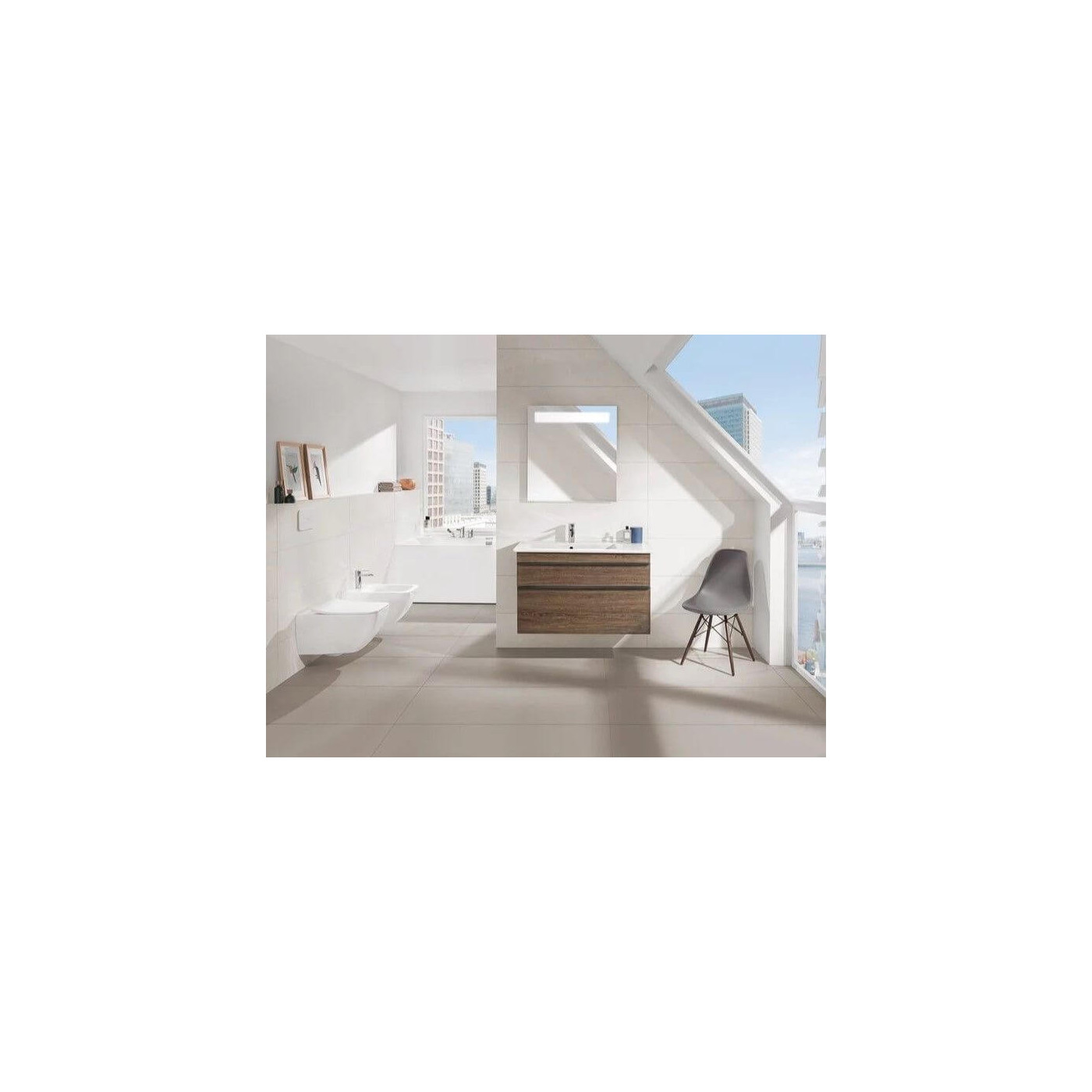 Miska WC Venticello Z Deską Wolnoopadającą CeramicPlus Weiss Alpin 4611RLR1 Villeroy&Boch Miska WC Venticello Z Deską Wolnoopadającą CeramicPlus Weiss Alpin 4611RLR1 Villeroy&Boch