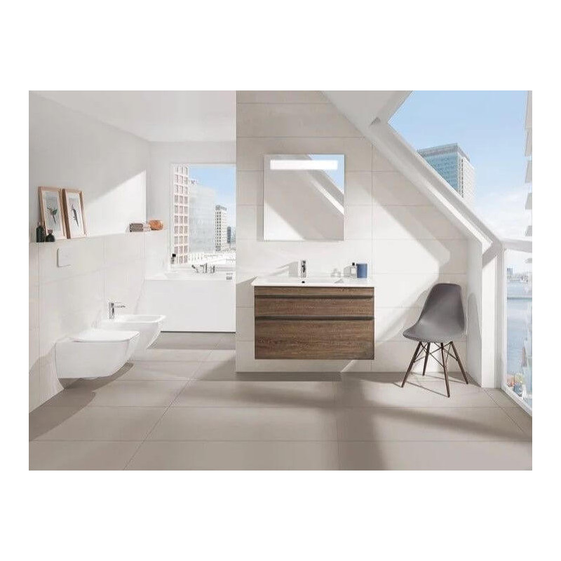 Miska WC Venticello Z Deską Wolnoopadającą CeramicPlus Weiss Alpin 4611RLR1 Villeroy&Boch Miska WC Venticello Z Deską Wolnoopadającą CeramicPlus Weiss Alpin 4611RLR1 Villeroy&Boch
